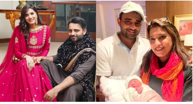 Kiran Ashfaque and Hamza Ali welcome baby girl