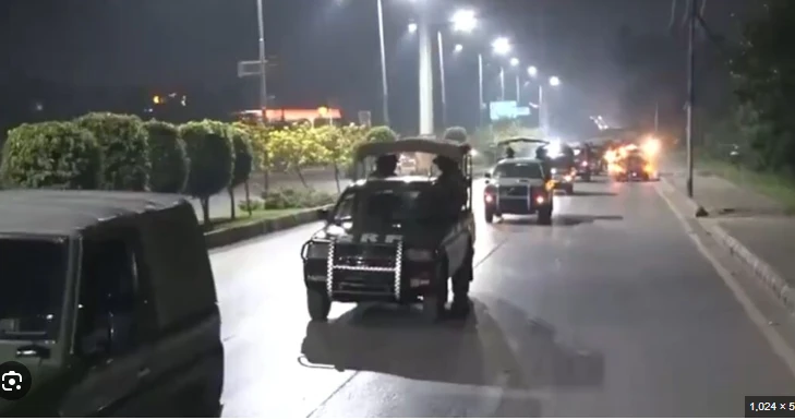 LEAs in complete control of law and order situation at Islamabad’s D-Chowk