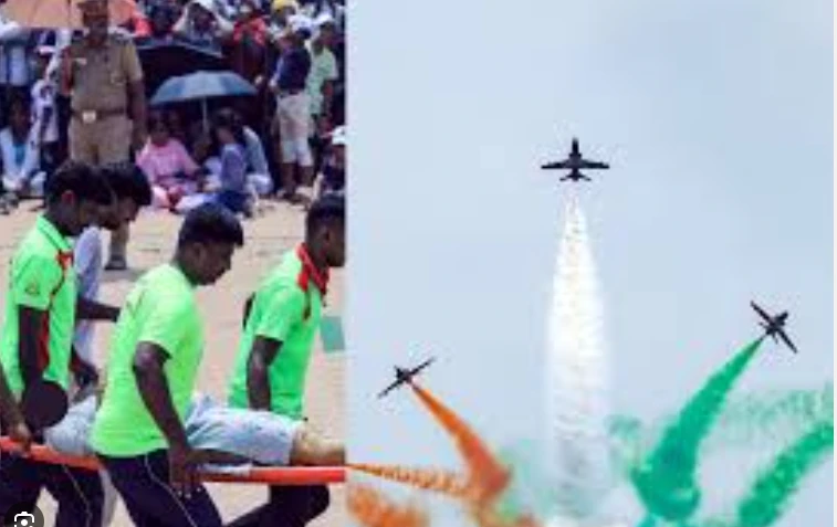 Sweltering heat kills five at crowded India airshow