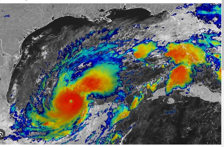 Category 5 Hurricane Milton roars towards storm-battered Florida