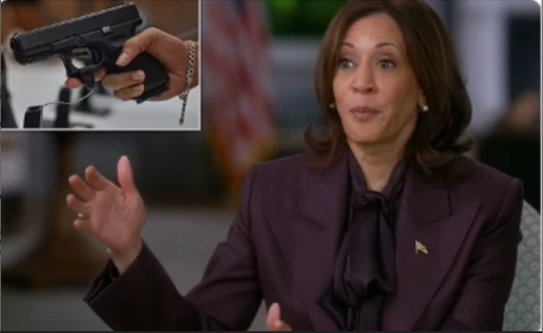 Harris: 'Of course' I've fired my Glock