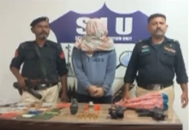 Karachi police arrest Indian RAW agent, recover bomb, maps, several IDs