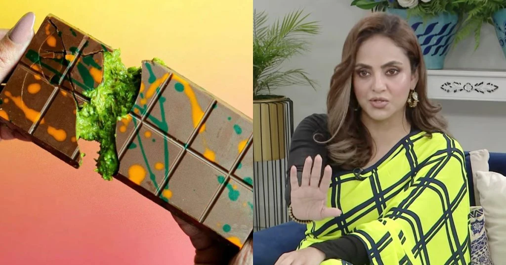 Nadia Khan faces backlash for showing off her expensive taste for viral Dubai chocolate