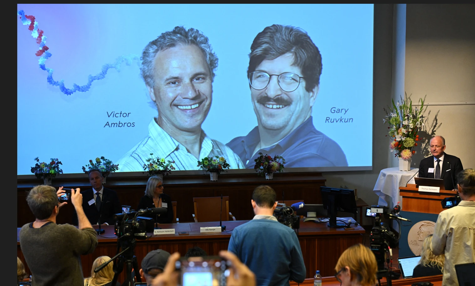 US duo win Nobel Prize for Medicine for gene regulation discovery