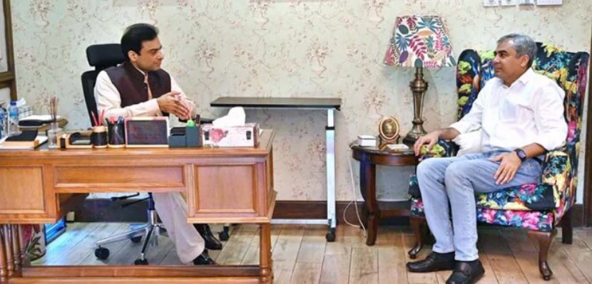 Hamza Shehbaz calls on Interior Minister Mohsin Naqvi