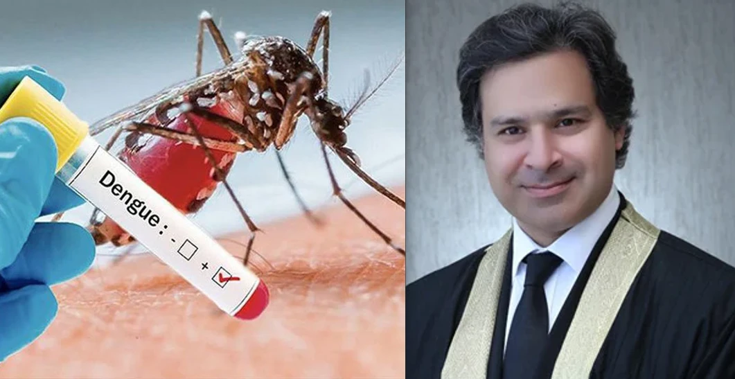 IHC's Justice Miangul Hassan Aurangzeb suffers from dengue