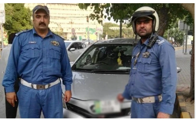 Car with 108 e-challans impounded in Lahore