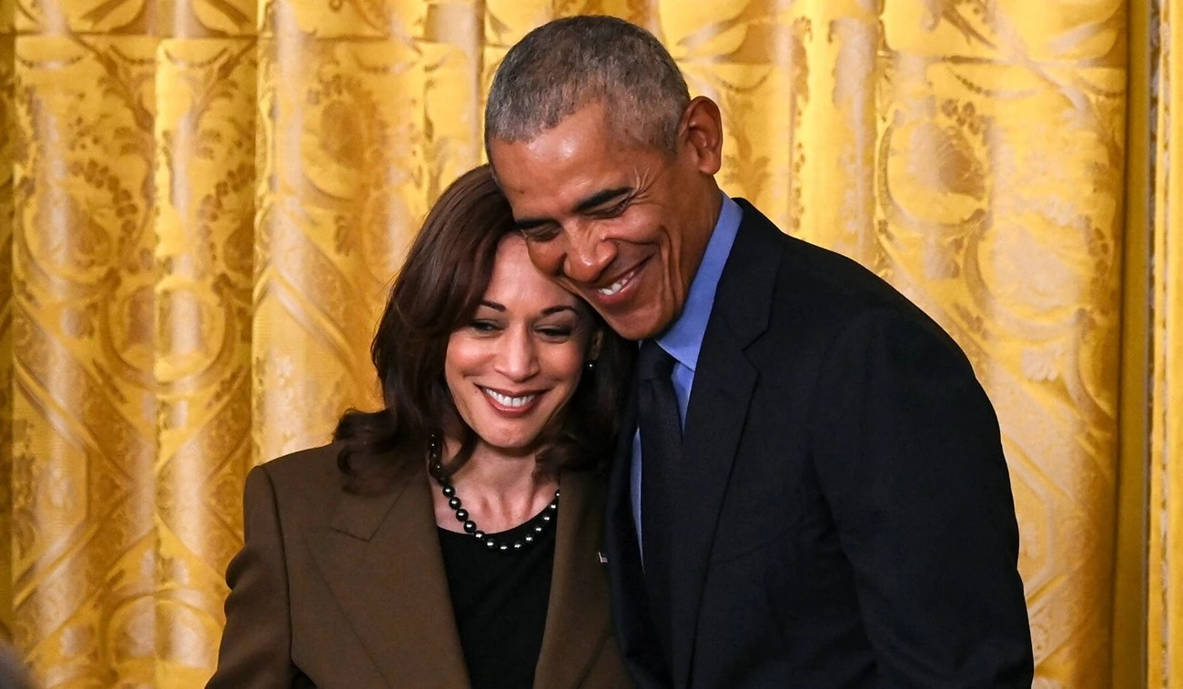 Obama hits campaign trail for Harris