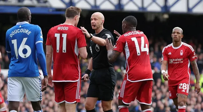 Nottingham Forest fined for social media criticism of VAR official