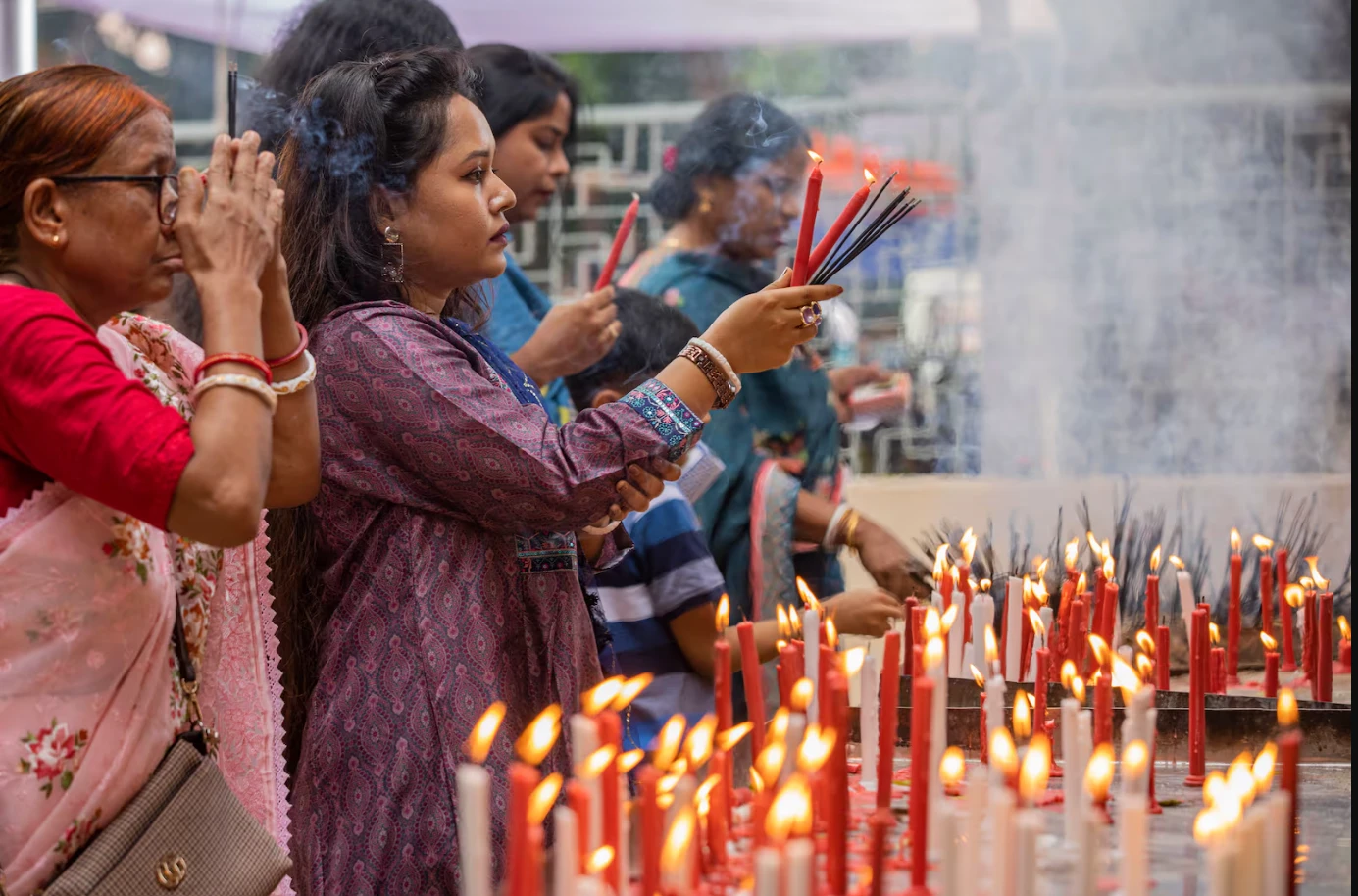 Bangladeshi Hindus embrace festival celebrations amid security worries