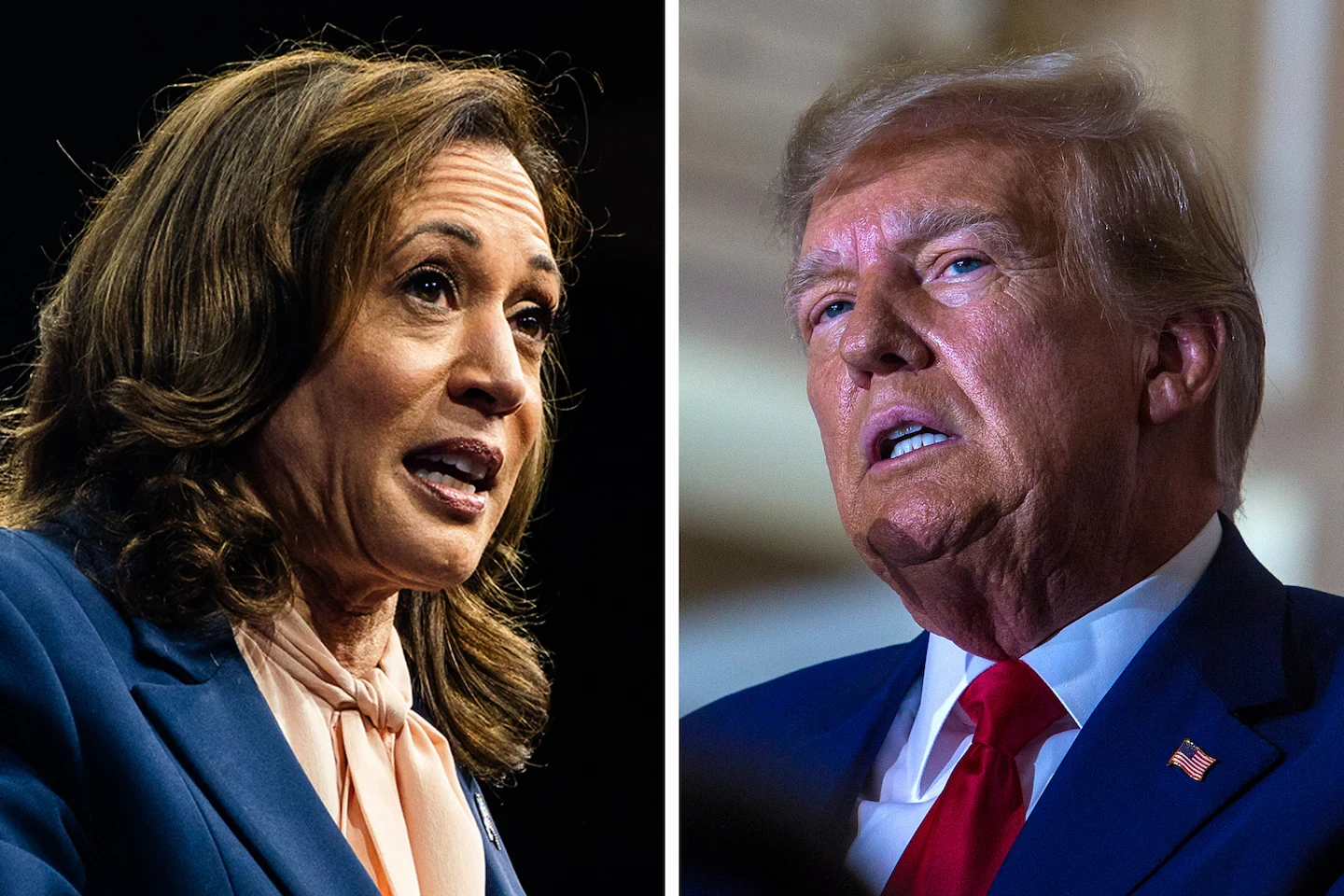 Harris, Trump seek advantage in knife-edge election battle