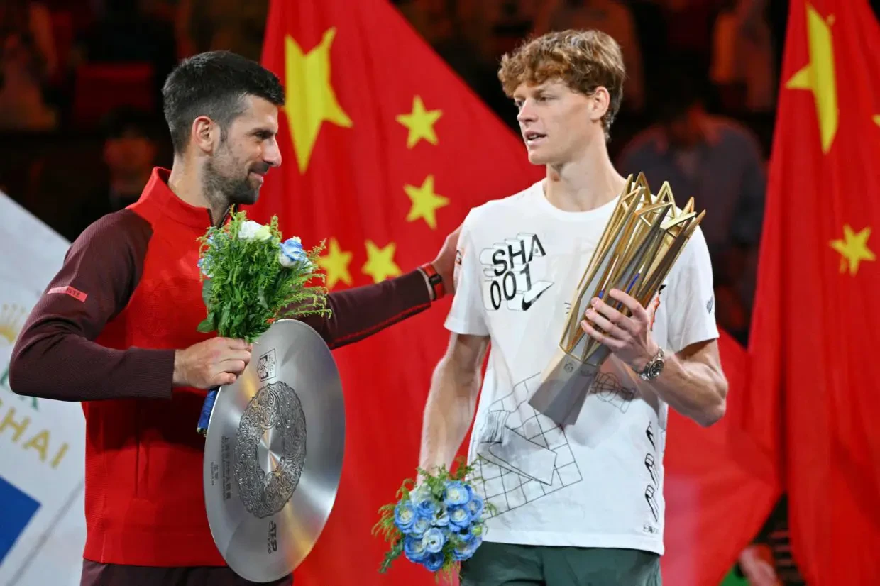 Sinner clinches Shanghai Masters, prevents Djokovic's 100th career title