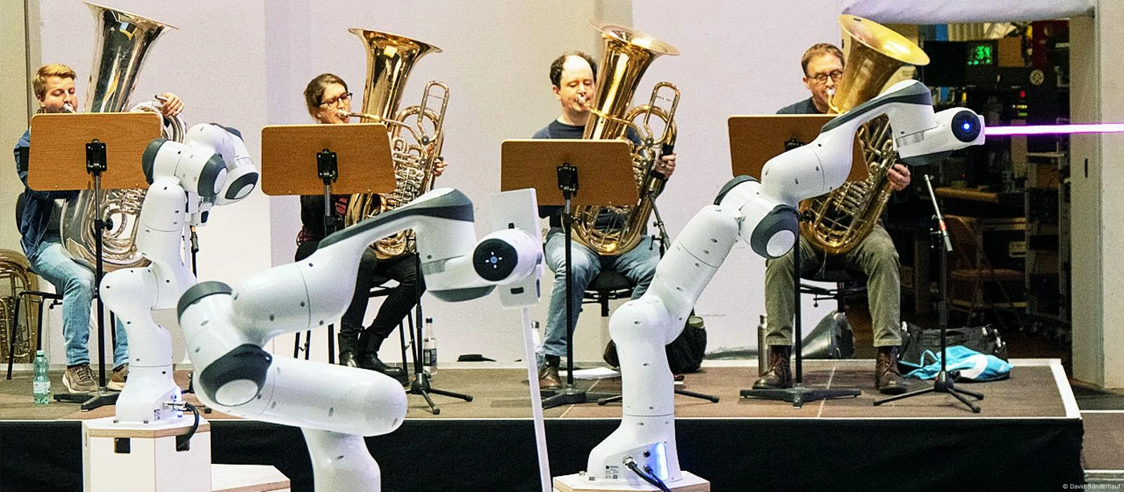 Three-Armed Robot makes history by conducting German Orchestra