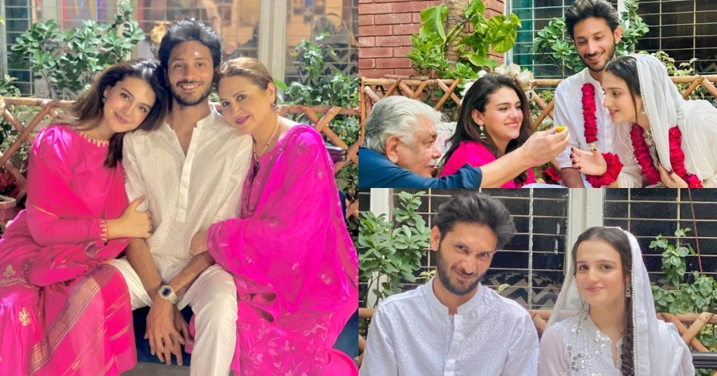 Zara Noor Abbas shares brother’s Dua-e-Khair pictures