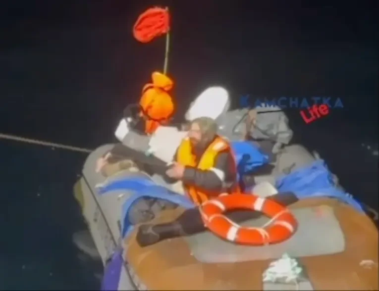 'Miracle' Russian survives two months adrift in icy seas on inflatable boat