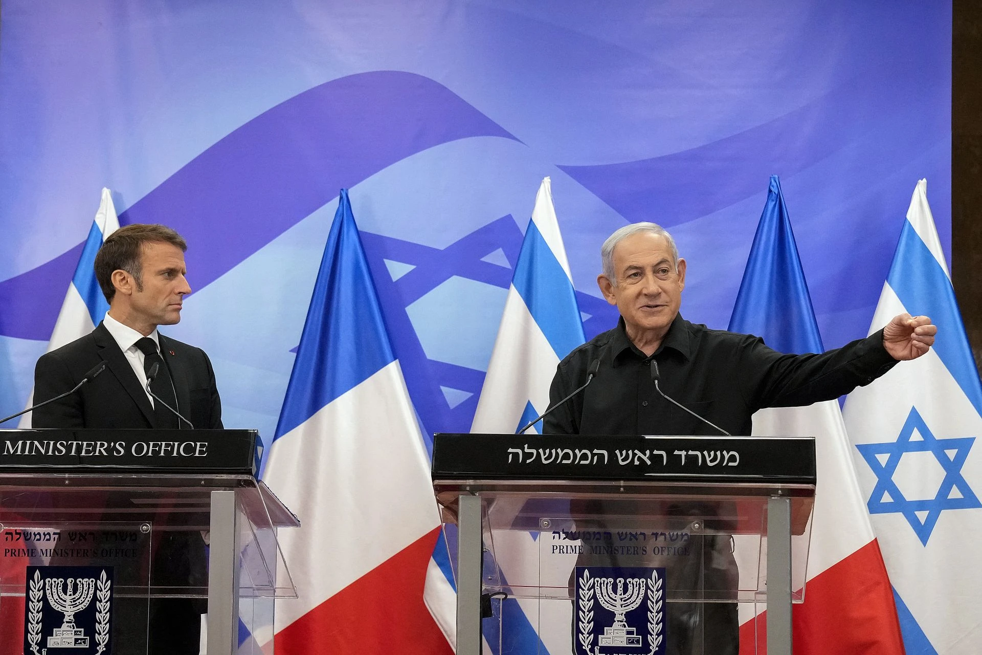 Netanyahu tells Macron he rejects 'unilateral ceasefire' proposal in Lebanon