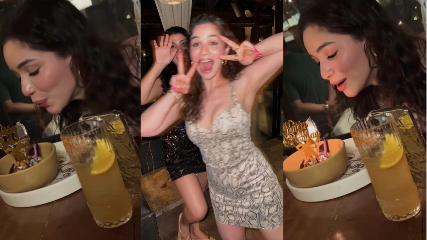 Sara Tendulkar opts for double glam while having blast on her 27th birthday