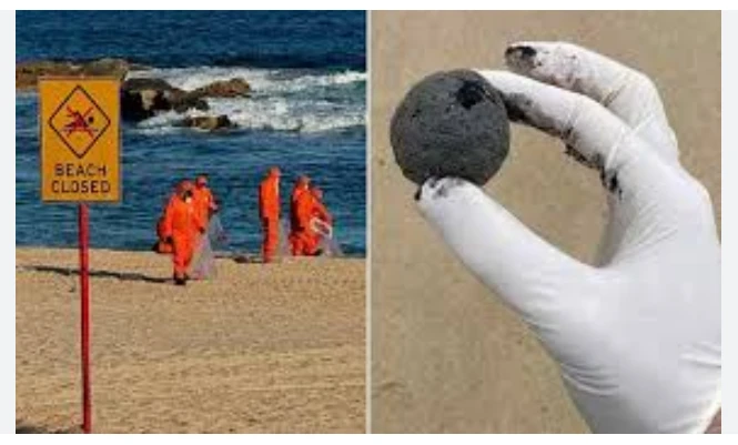 Bondi beach 'closed' as Sydney shores hit by 'tar balls'