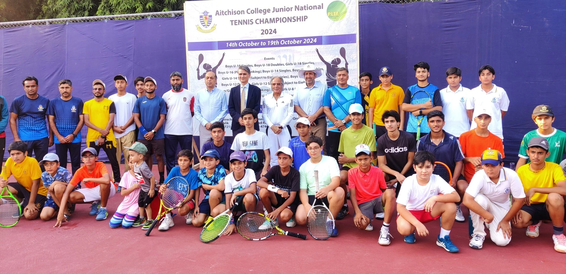 Rising stars dominate Aitchison College Junior Tennis Championship 