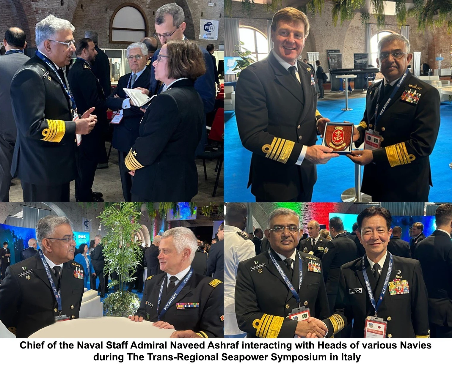 Chief of the Naval Staff attends trans-regional Seapower Symposium in Italy