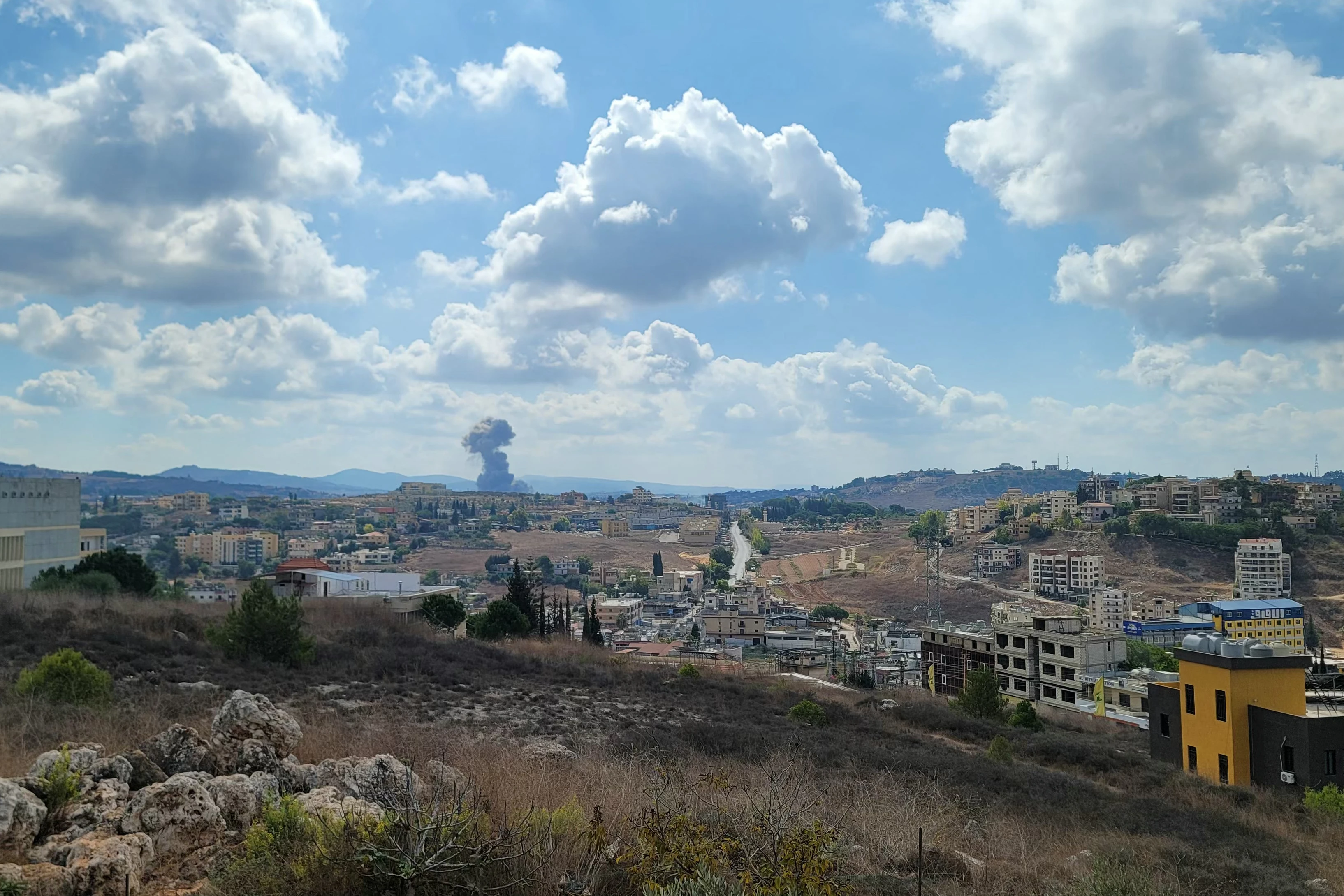 Israeli strikes cut off vital Syrian lifeline near Lebanon border