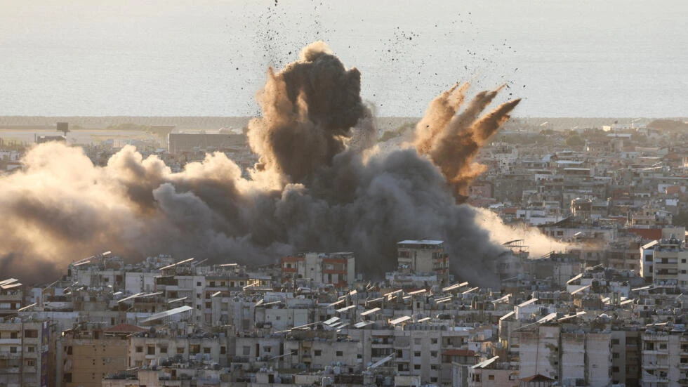 Israeli airstrikes target southern Beirut following short evacuation orders