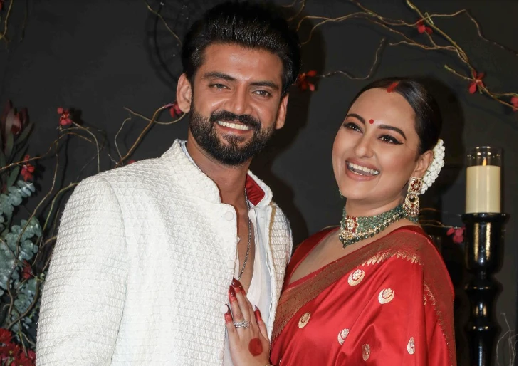 Sonakshi Sinha says 'Happy Karwa Chauth' to Zaheer Iqbal