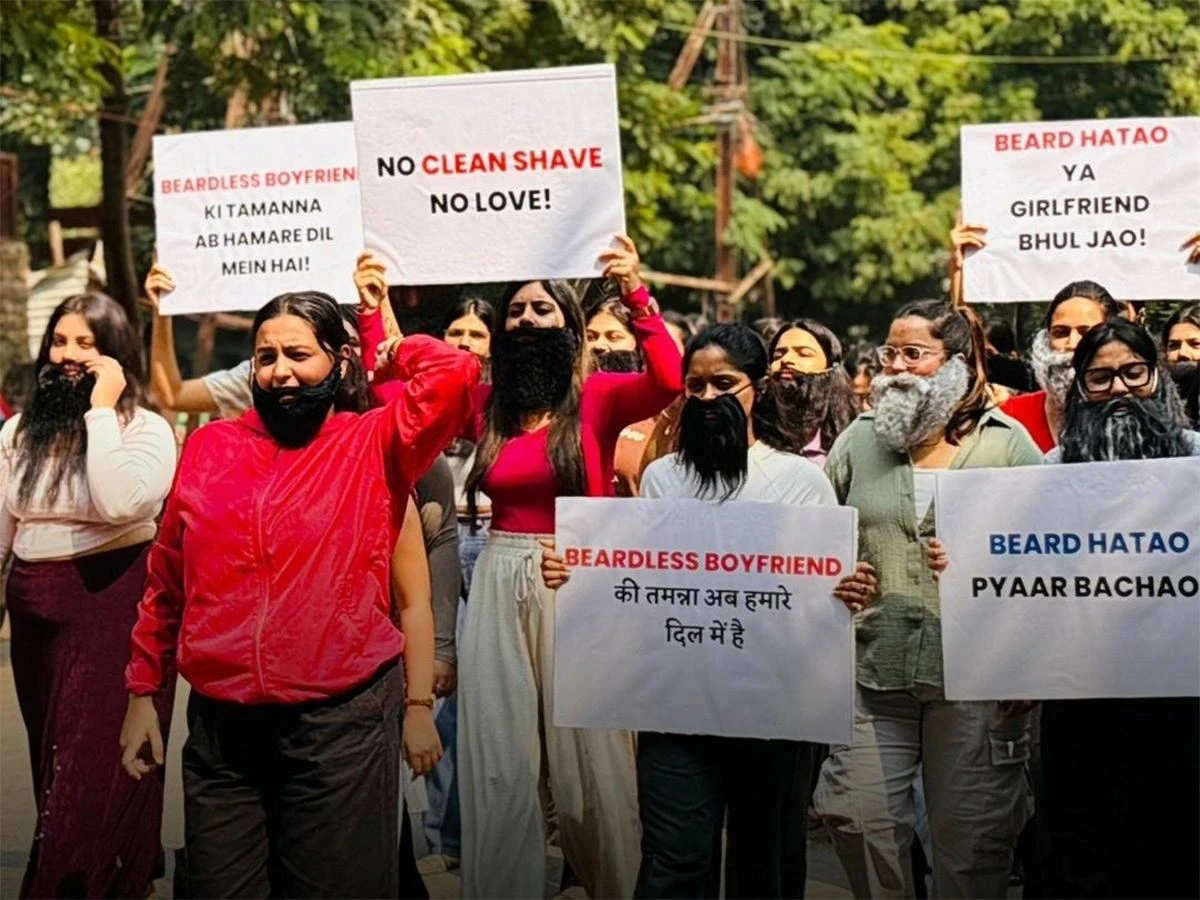 'Beard Hatao Ya Girlfriend Bhul Jao’: Indian girls unique dating demand goes viral