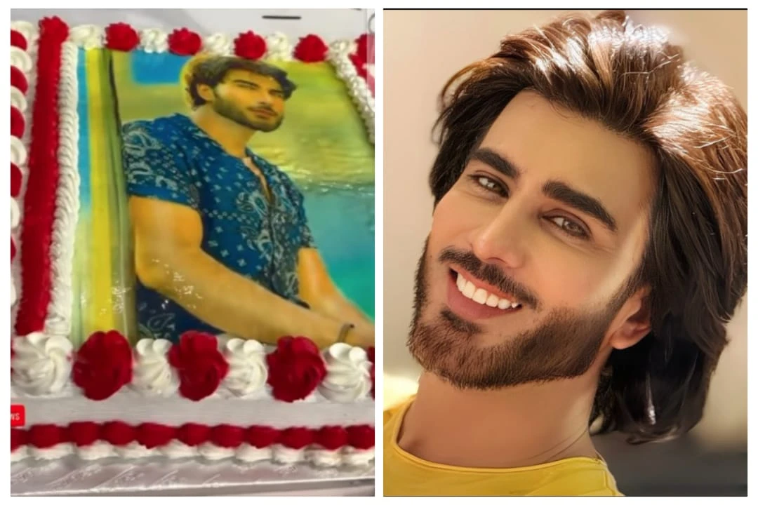 'I'm not gonna eat myself': Imran Abbas humorous reaction to birthday cake with his picture