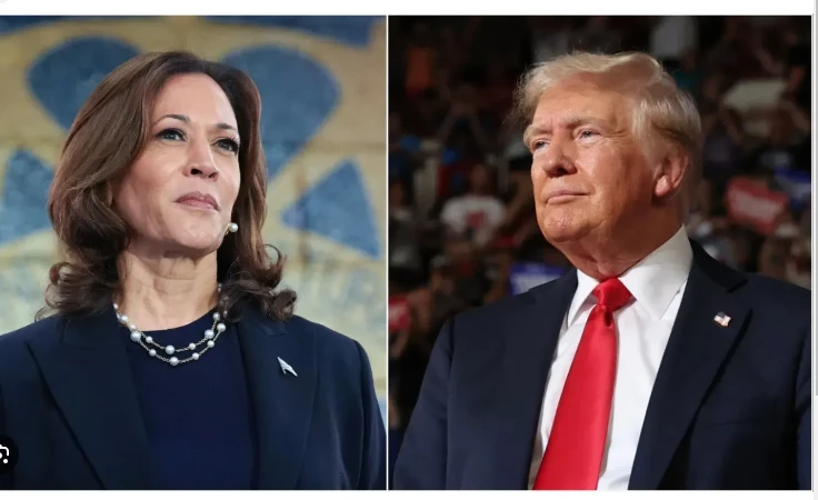 Kamala Harris calls Trump a 'fascist'