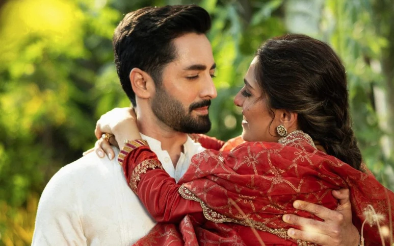 Ayeza Khan and Danish Taimoor bring the SRK romance in latest shoot