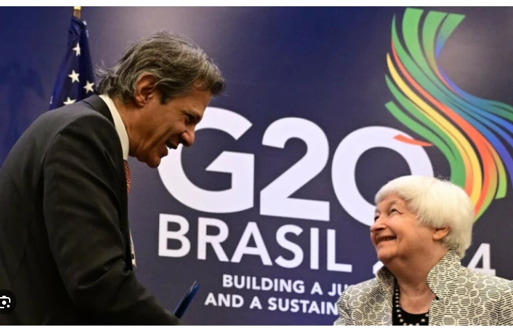 G20 countries reaffirm pledge to cooperate on taxing super-rich