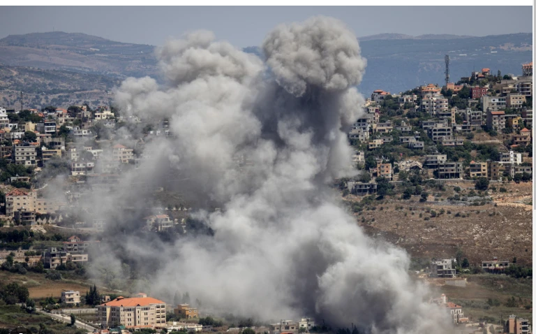 Israel launches air attacks on Syrian targets from Golan, Lebanon