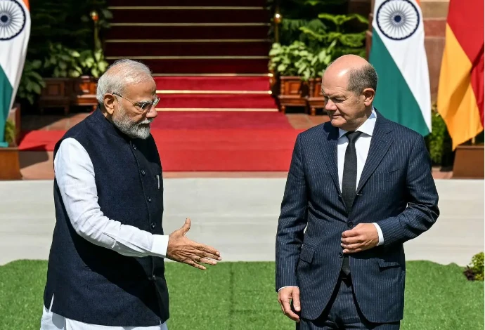 Modi announces more German visas for Indians as Scholz visits