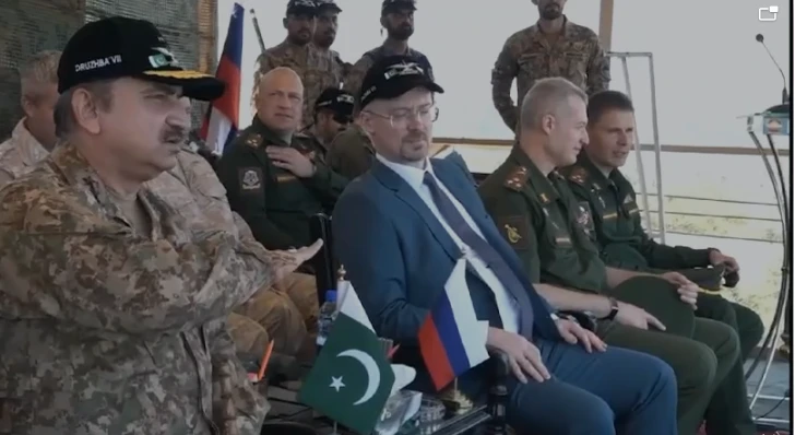 Pak-Russia Joint Military Exercise concludes successfully at NCTC, Pabbi