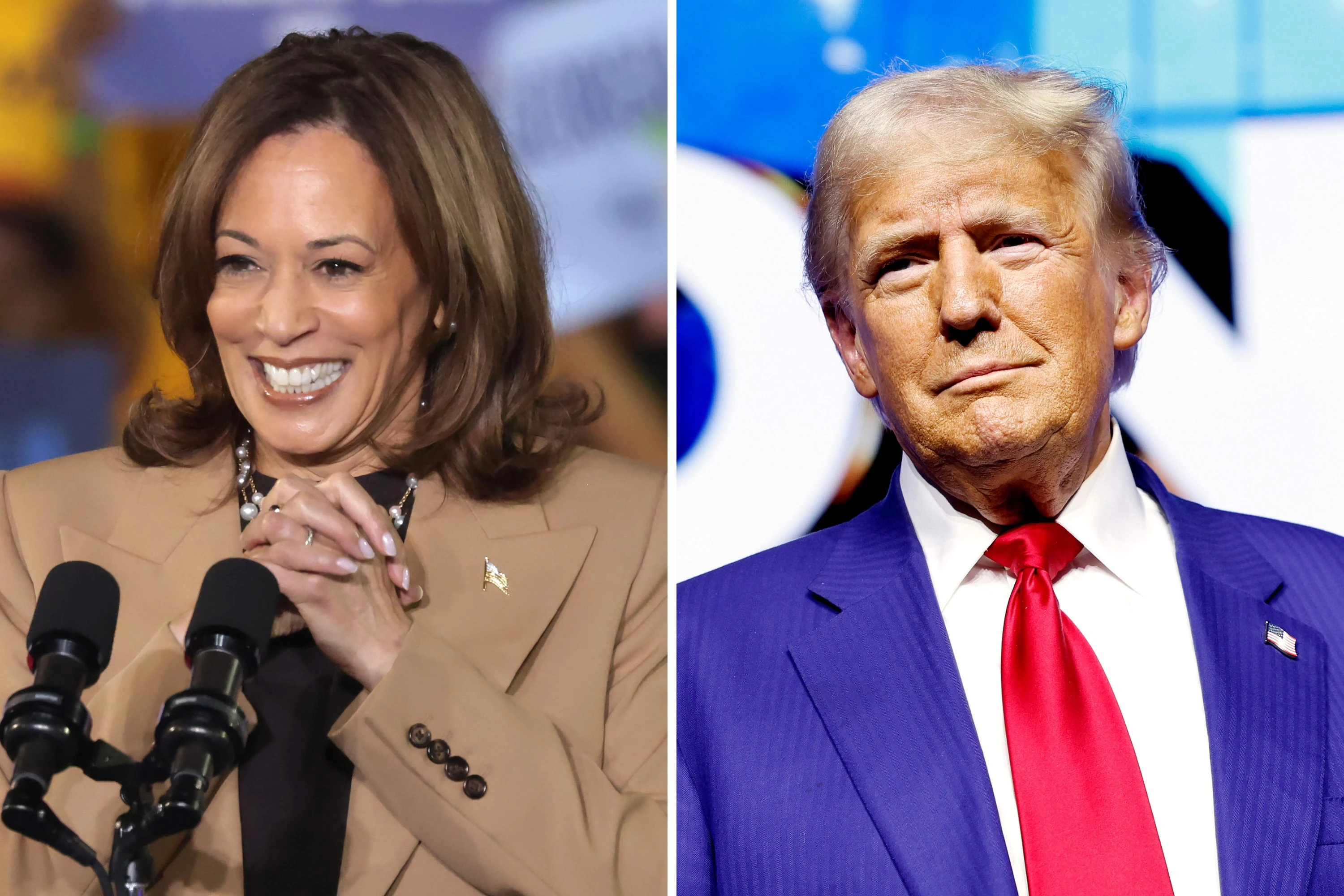 Harris, Trump barnstorm battlegrounds seeking to break deadlock