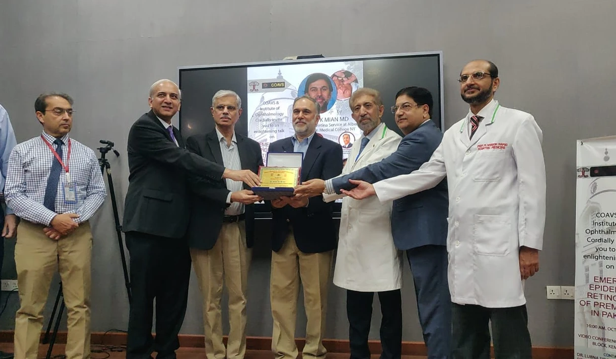 Mayo Hospital college organizes seminar on retinopathy among newborns