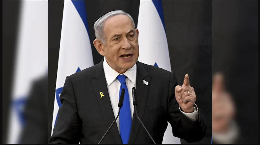 Netanyahu’s speech interrupted by families of Hamas attack victims