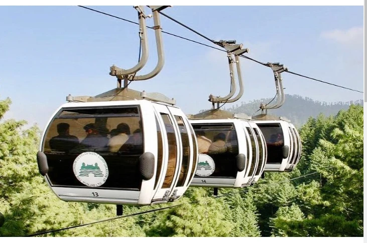 Cable car resumes operations in Patriata