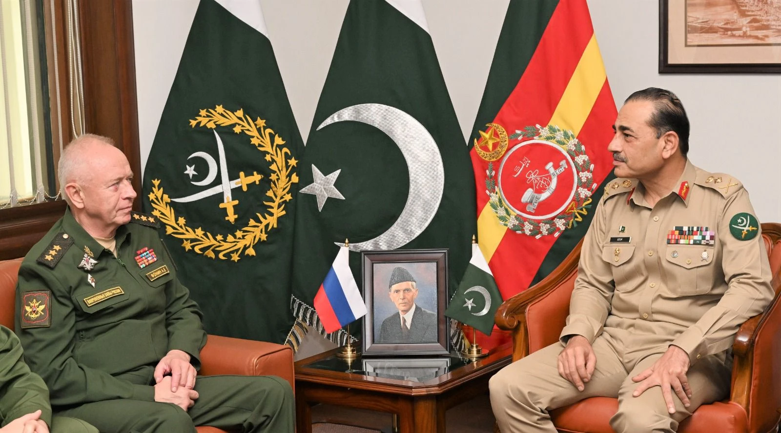 COAS reiterates Pakistan’s commitment to strengthening traditional defense ties with Russia