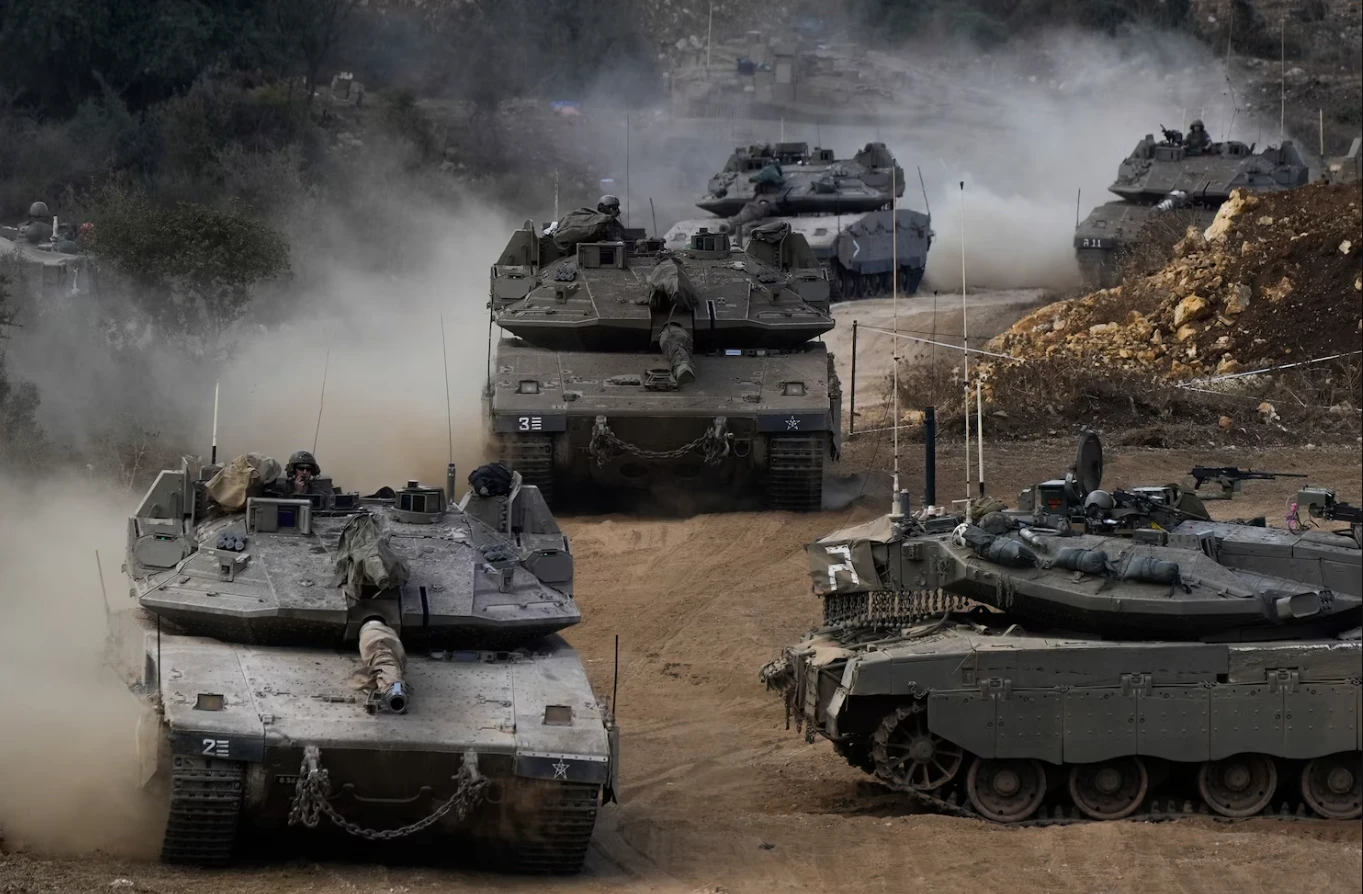 Israeli tanks advance into Southern Lebanon, entering Khiam outskirts