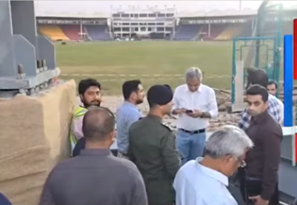 PCB chief Mohsin Naqvi reviews National Stadium Karachi’s upgradation work