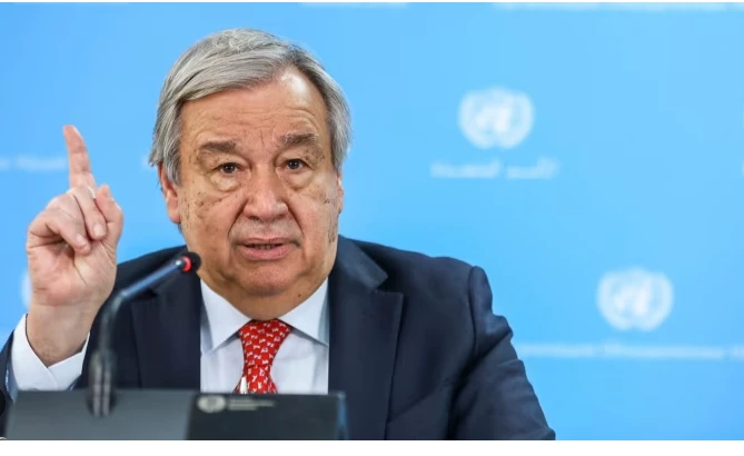 UN chief writes letter to Israeli PM protesting UNRWA ban