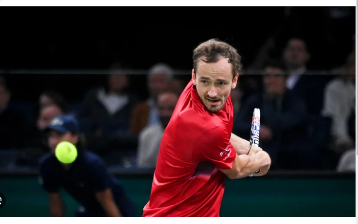 Medvedev loses to Australian Popyrin at Paris Masters