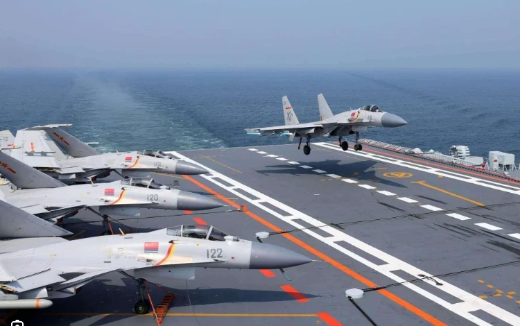 China holds first dual aircraft carrier drills in South China Sea