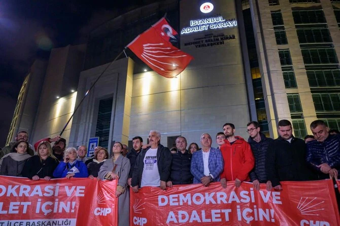 Turkey opposition call protest at mayor's arrest for 'PKK ties'