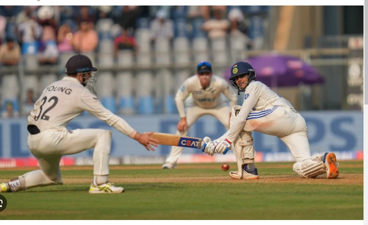 Kiwi spinner Ajaz takes five wickets but India ahead in third Test