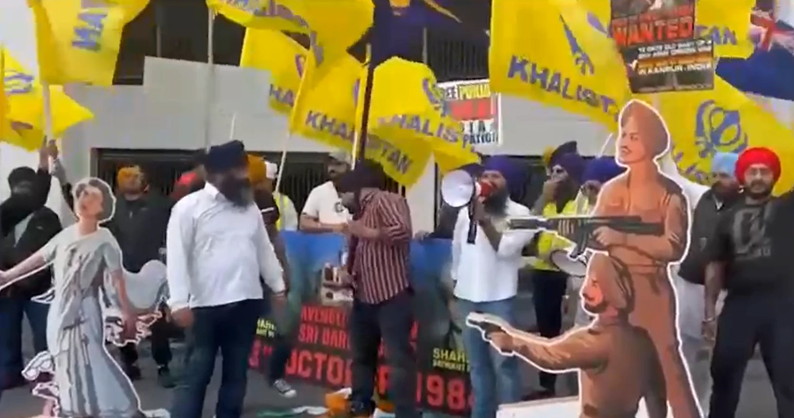 Sikhs protest in New Zealand against India over 1980s massacre