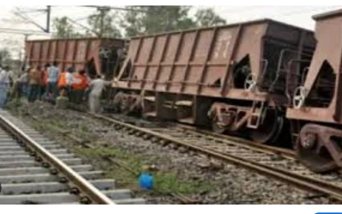 Freight train derails at Hyderabad Railway Station