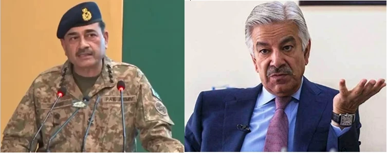 Gen Asim will remain army chief until 2028: Khawaja Asif